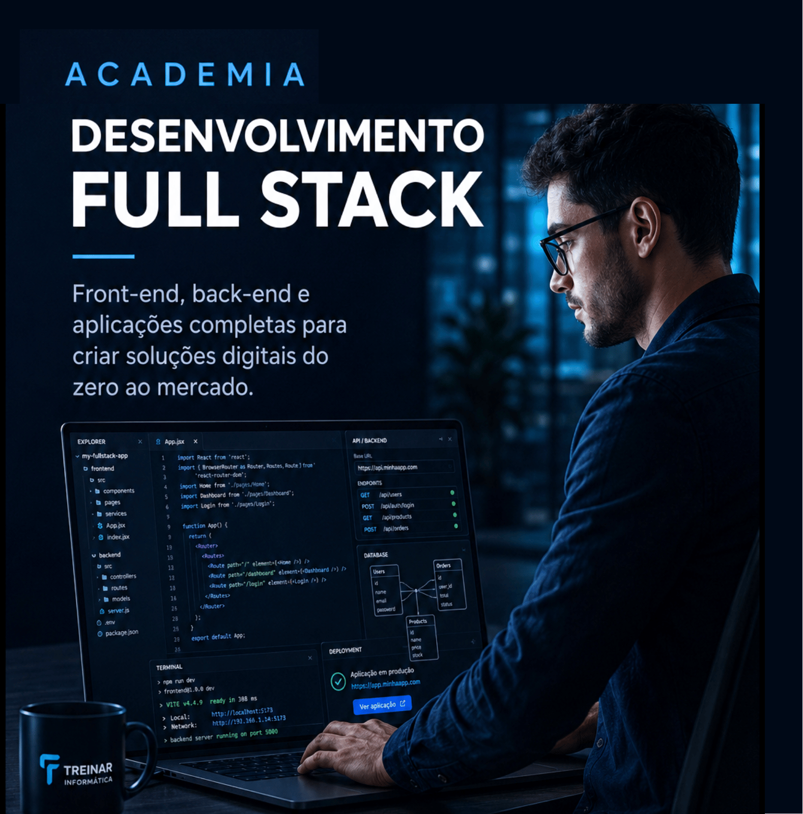 Academia Desenvolvimento Full Stack